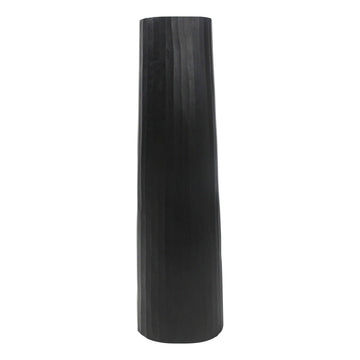 Textured Vase Matte - Black