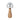 Wood 8" Mosaic Mushroom - Silver