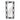 24" x 48" Wood Links Mirror - Black