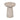 Hammered Base Wood Accent Table 20" - White