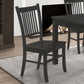 Marbrisa - Wood Dining Side Chair (Set of 2) - Matte Black