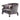 Versailles - Chair With 2 Pillows - Velvet & Antique Platinum