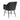 Leon - Leather Dining Chair - Jet Black