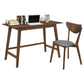 Karri - 2 Piece Home Office Computer Desk And Chair Set - Walnut