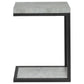Beck - Engineered Wood C-Shape Sofa Side Table