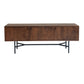 Beck - Media Cabinet - Dark Brown