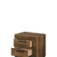 Morales - Nightstand - Rustic Oak Finish