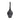 Galene Large Glass Bottle 21" - Gray