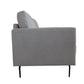 Kyrene - Loveseat - Light Gray Linen