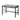 Disho - Writing Desk With USB - Light Weathered Oak & Black