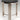 23" Aldine Stainless Steel Accent Table - Gold