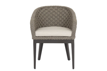 Marbella - Dining Chair, With Self Welt - Echo Ash / Gray