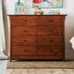 Keizer - 8 Drawer Chest - Dark Cherry