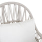 Dana - Rope Wing Chair, With Self Welt - Linen Canvas