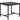 Pietra - End Table - Graphite
