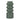 Ceramic Tiered Vase 11" - Dark Sage