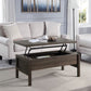 Harel - Coffee Table - Walnut Finish - 18"