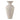 24" x 11" Terracotta Floor Vase - White