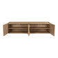 Plank - Media Cabinet Natural - Light Brown