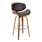 Solvang - 26" Swivel Counter Stool - Brown / Walnut