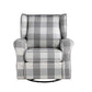 Patli - Swivel Chair - Gray Fabric