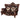Forsythia - Loveseat - Espresso Top Grain Leather Match & Walnut