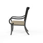 Monterey - Dining Chair, With Self Welt - Linen Stone / Black