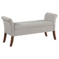 Farrah - Velvet Upholstered Rolled Arm Storage Bench