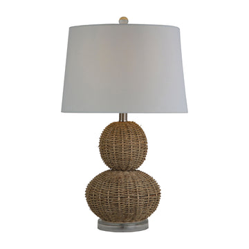 Rattan 25" Table Lamp - Natural