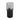 12X6" Abstract Glass Vase With Veining - White/Black