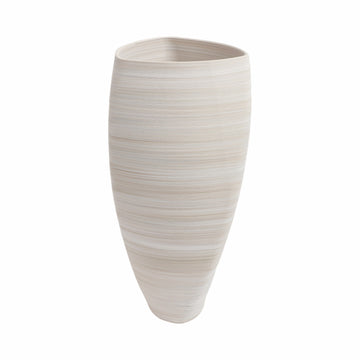 14" Asmara Small 3D Printed Porcelain Vase - Multi