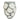 Havre Large Glass Vase 12" - Gray