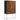 Borman - 2 Door Home Bar Cabinet Wine Storage - Walnut And Black