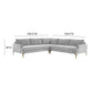 Serena - Velvet L-Sectional