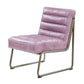 Loria - Accent Chair - Wisteria - Top Grain Leather