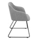 Daniella - Dining / Accent Chair - Light Gray (Set of 2)