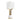 Metal Table Lamp With Marble Base 32" - Gold