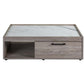 Walden - Coffee Table - Faux Marble Top & Gray Oak Finish