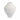 13" Arroyo Large Oversized 3D Printed Porcelain Vase - White