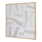 Configured - Framed Painting - White