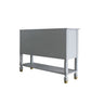 House - Marchese Server - Pearl Gray Finish