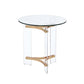 Sosi - End Table - Gold Finish