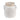 Ceramic 6" Flower Cut Out Lantern - Ivory