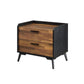 Jiranty - Accent Table - Walnut & Black Finish