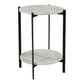 Melanie - Accent Table - White