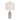 Resin Blocks Table Lamp 21" - Gray