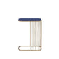 Aviena - Accent Table - Blue & Gold Finish