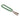 38" Cylinder 1.25" Resin Beaded Garland - Green