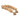 Wood 25" Large Beaded Garland With Tassel - Natural