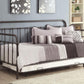 Livingston - Metal Twin Daybed With Trundle - Dark Bronze
